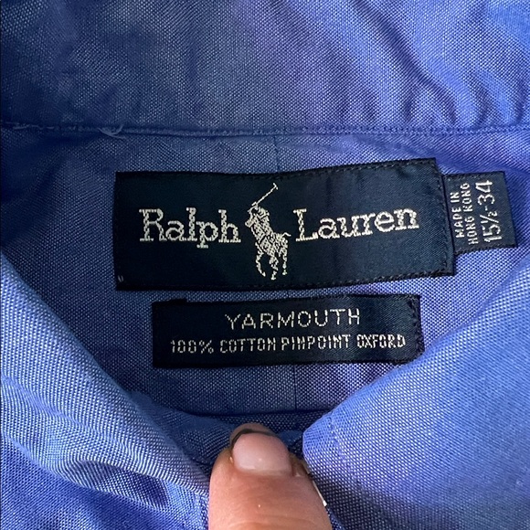 Ralph Lauren Yarmouth Long-Sleeve Button-Down Polo Shirt - Picture 6 of 8